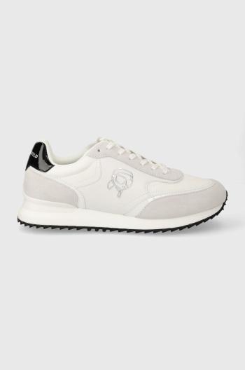 Sneakers boty Karl Lagerfeld VELOCITOR II bílá barva, KL52931N