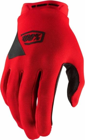 100% Ridecamp Gloves Red XL Cyklistické rukavice