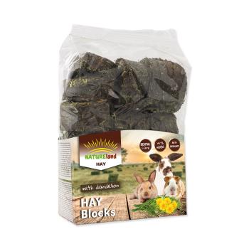 Nature Land Seno Hay bloky s pampeliškou 600 g