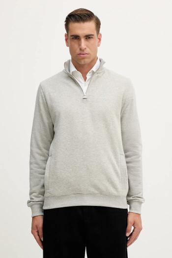 Bavlnená mikina Barbour zelená farba, jednofarebná, MOL0642