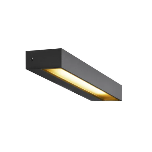 SLV BIG WHITE PEMA WL LED venkovní nástěnné nástavbové svítidlo, IP54, antracit, 3000K 1002069