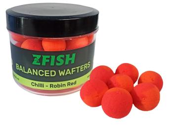 Zfish vyvážené boilie balanced wafters 16 mm 60 g - chilli robin red