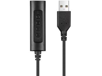 SANDBERG HEADSET USB CONTROLLER, ADAPTER 3,5MM JACK NA USB 1,5M