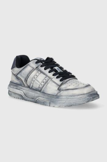 Kožené sneakers boty Tommy Jeans THE BROOKLYN DIP DYED EN0EN02477