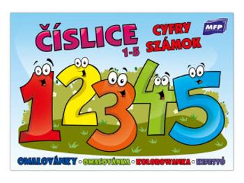 Omalovánky MFP Číslice 1-5