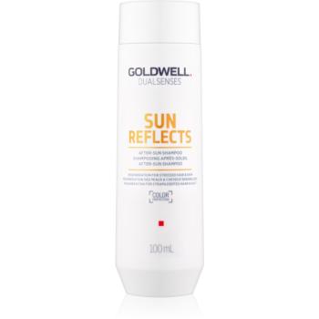 Goldwell Dualsenses Sun Reflects čisticí a vyživující šampon pro vlasy namáhané sluncem 100 ml