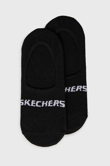 Ponožky Skechers (2-pack) černá barva