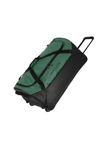 Travelite Basics Trolley Travel Bag Black/green Taška Zelená