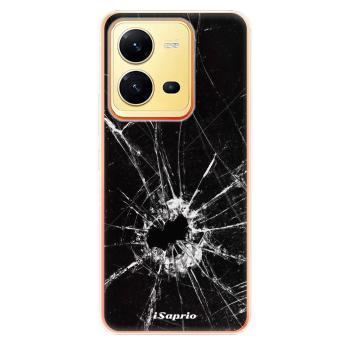 Odolné silikonové pouzdro iSaprio - Broken Glass 10 - Vivo X80 Lite 5G