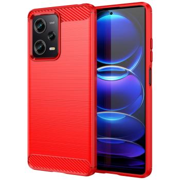 FLEXI TPU Kryt pre Xiaomi Redmi Note 12 Pro 5G červený