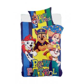 Podmix Dětské ložní povlečení - Paw Patrol barevné 140 x 200 cm