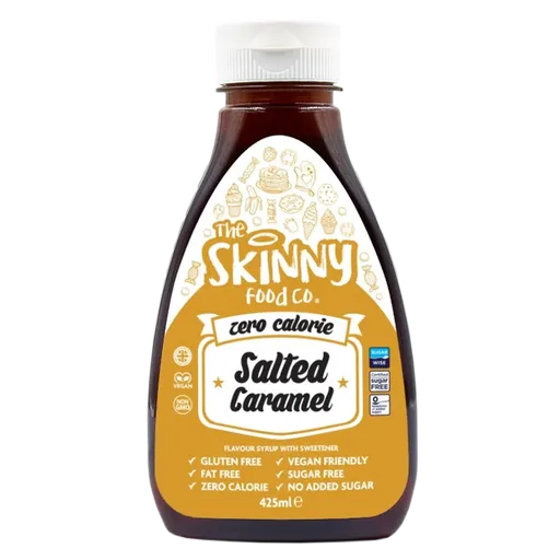 Skinny Foods Skinny Syrup 425ml - jahoda