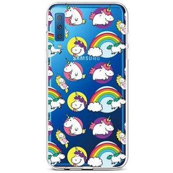 TopQ Samsung A7 silikon Chunky Unicorns 42650 (Sun-42650)