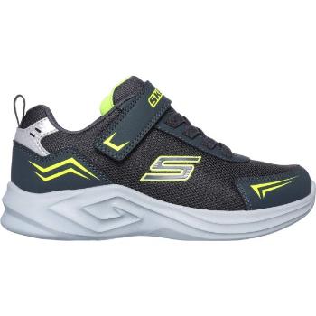 Skechers MAZEMATICS Dětská vycházková obuv, tmavě šedá, velikost