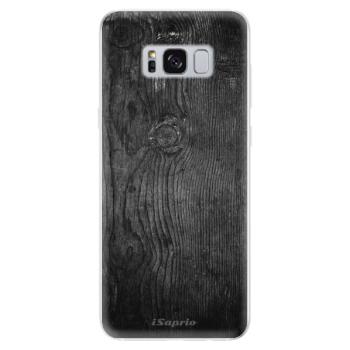 Odolné silikonové pouzdro iSaprio - Black Wood 13 - Samsung Galaxy S8