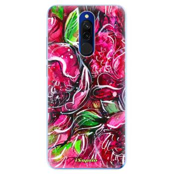 Odolné silikonové pouzdro iSaprio - Burgundy - Xiaomi Redmi 8