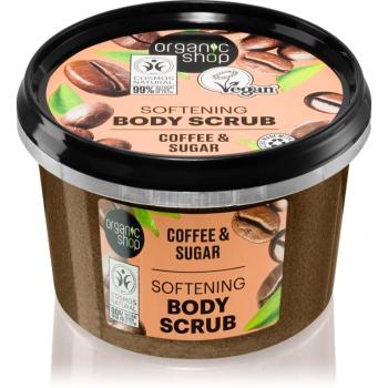 Organic Shop Organic Coffee & Sugar exfoliant de corp, cu cafea 250 ml