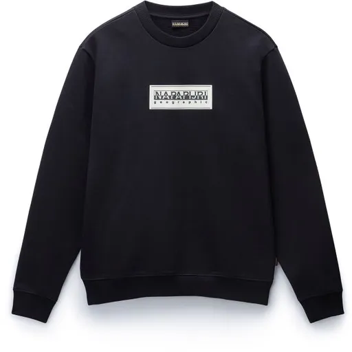 Napapijri B-BOX LOGO Pánská mikina, černá, velikost XXXL