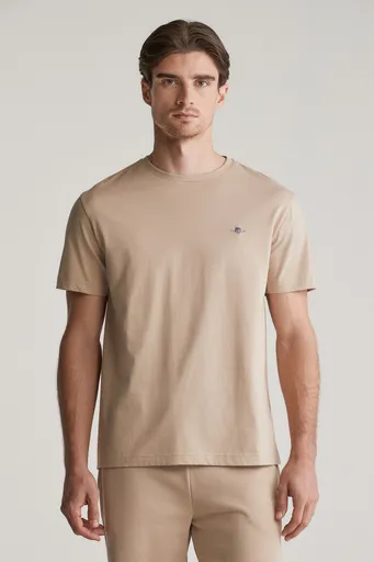 TRIČKO GANT REG SHIELD SS T-SHIRT DRY SAND