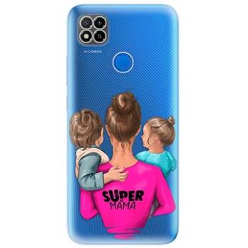 iSaprio Super Mama - Boy and Girl pro Xiaomi Redmi 9C (smboygirl-TPU3-Rmi9C)