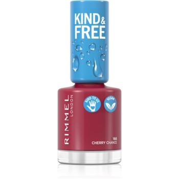 Rimmel Kind & Free lak na nehty odstín 166 Cherry Chance 8 ml