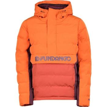 FUNDANGO EVERETT PADDED ANORAK Dámská lyžařská/snowboardová bunda, oranžová, velikost