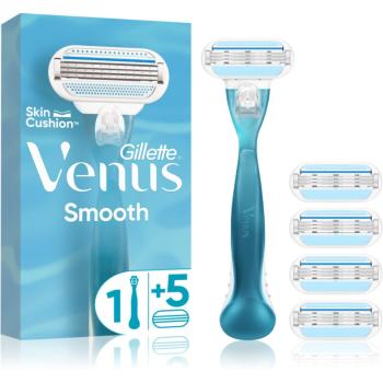 Gillette Venus Smooth holicí strojek + náhradní břity 5 ks 1 ks