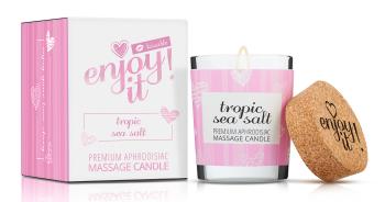 Magnetifico Power Of Pheromones Lumânare de masaj Enjoy it! Tropic Sea Salt (Massage Candle) 70 ml