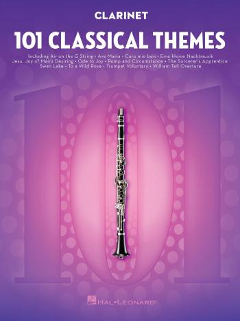 Hal Leonard 101 Classical Themes for Clarinet Noty