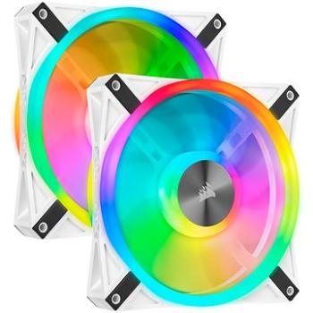 Corsair iCUE QL140 RGB 140mm White Dual Fan Kit (CO-9050106-WW)