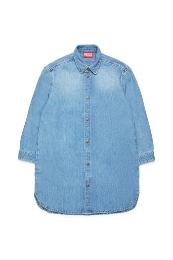 Dievčenské rifľové šaty Diesel DEBBLI DRESS mini, rovný strih, J02163