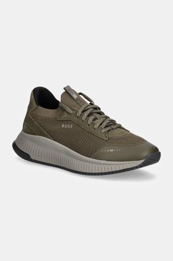 Sneakers boty BOSS TTNM EVO zelená barva, 50523113