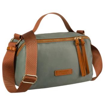Dámska taška Peterson Green-Brown z odolnej polyesterovej tkaniny