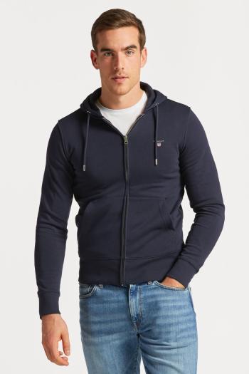 MIKINA GANT D1. THE ORIGINAL FULL ZIP HOODIE EVENING BLUE