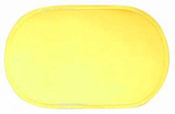 Plastové prestieranie ovál TORO 29x44cm žlté