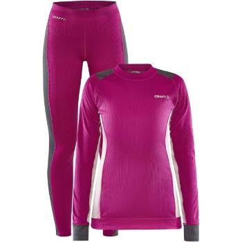 Craft CORE DRY BASELAYER SET Dámský funkční set, růžová, velikost