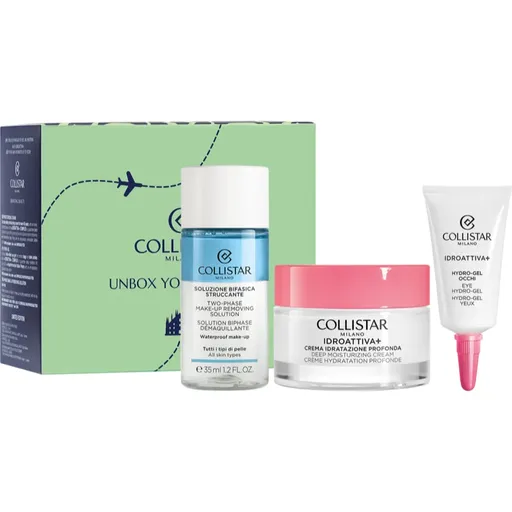 Collistar Deep Moisturizing Cream Travel Kit dárková sada na obličej