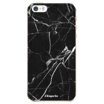 Odolné silikonové pouzdro iSaprio - Black Marble 18 - iPhone 5/5S/SE