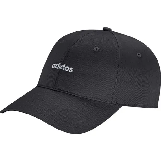 adidas LINEAR EMBROIDERED CAP Kšiltovka, černá, velikost