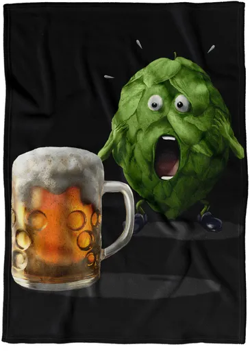 Deka Vyděšený chmel (Podšití beránkem: NE)