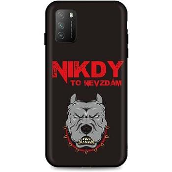 TopQ Xiaomi Poco M3 silikon Nikdy to nevzdám 57519 (Sun-57519)