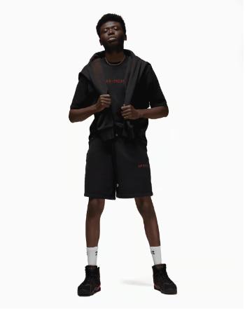 Jordan wordmark fleece short l