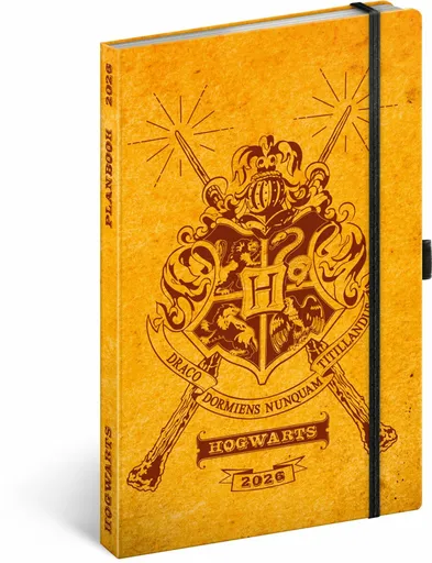 Planbook diář/notes Harry Potter - Bradavice 2026