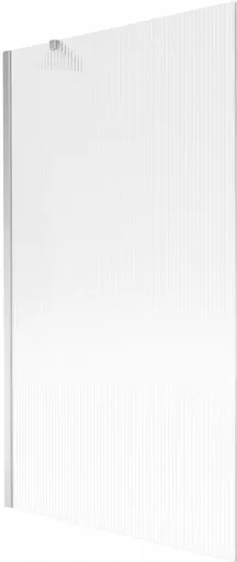 MEXEN/S Next vanová zástěna FIX 100 x 150, proužky, chrom 895-100-000-00-09-01