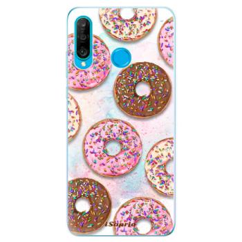 Odolné silikonové pouzdro iSaprio - Donuts 11 - Huawei P30 Lite