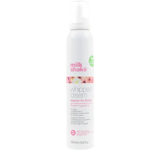 Milk Shake Ochranná bezoplachová pěna pro barvené vlasy Whipped Cream (Leave-In Foam) 200 ml
