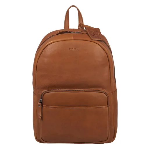 Kožený batoh Burkely Roune - koňak