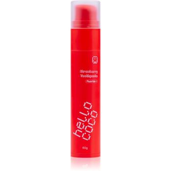 Hello Coco Toothpaste Strawberry pastă de dinți naturală 60 g