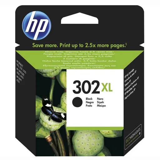 HP F6U68AE - originální cartridge HP 302-XL, černá, 8,5ml