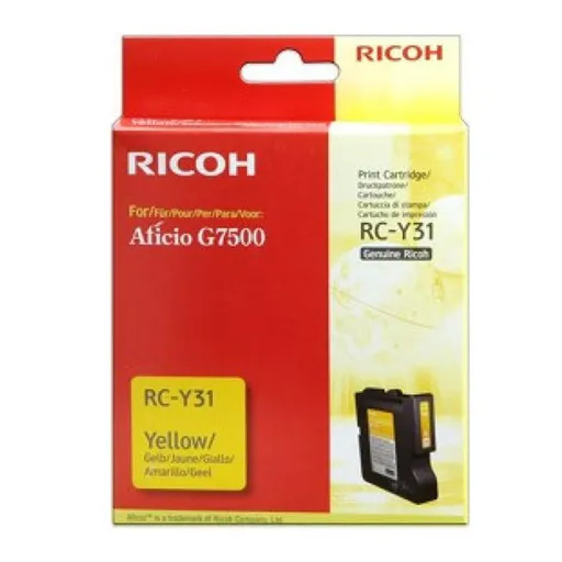 RICOH 405503 - originální cartridge, žlutá, 2500 stran